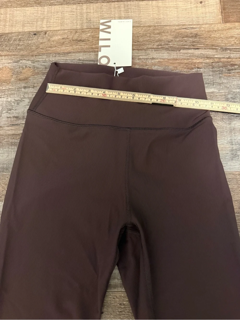 WILO The Label Wellness Club Active Set S Brown Hoodie Legging Lounge Travel NWT